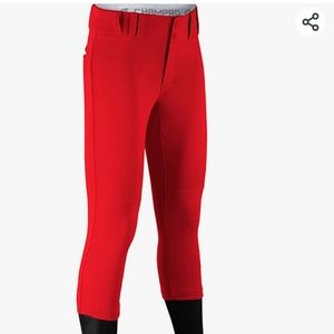 CHAMPRO Women's Tournament Traditional Low-Rise Polyester Softball Pant